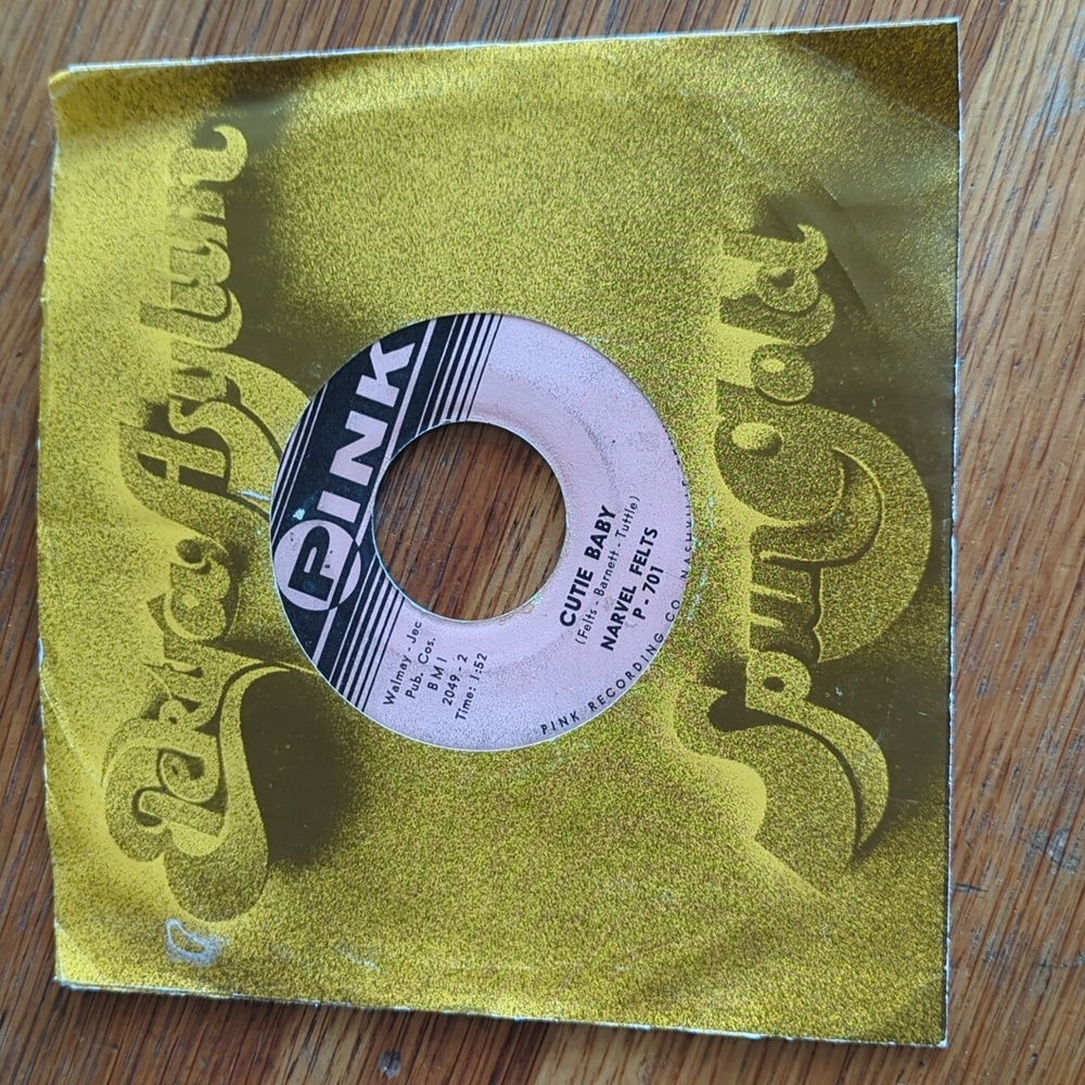 Marvel Felts 45 Record